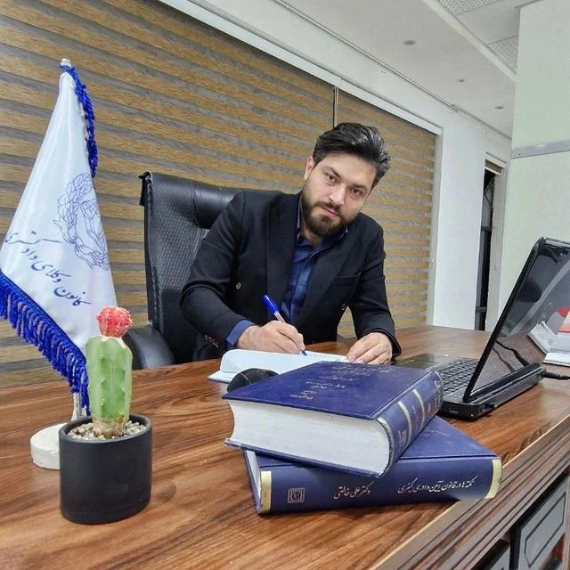 آقای حامد احمدی — وکیل پایه یک دادگستری — وکیل موسسه