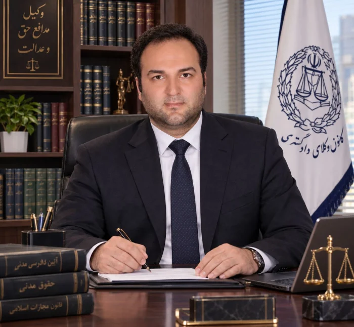 آقای علی عزیزی — وکیل پایه یک دادگستری _ وکیل موسسه